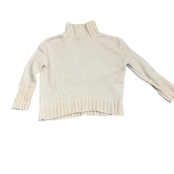 Cynthia Rowley Cream Cowl Neck Sweater - Picture 4 of 4